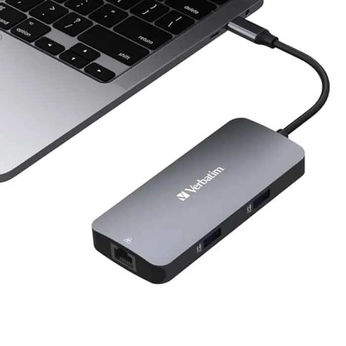 5i 1 Arada USB-C Çok Portlu Hub, HDMI, RJ45, USB-A, USB-C ve USB-C PD, Mac, Windows, iPad Pro ve ThinkPad Uyumlu