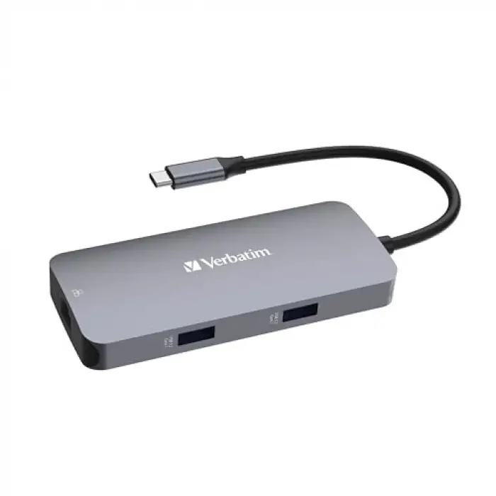 5i 1 Arada USB-C Çok Portlu Hub, HDMI, RJ45, USB-A, USB-C ve USB-C PD, Mac, Windows, iPad Pro ve ThinkPad Uyumlu