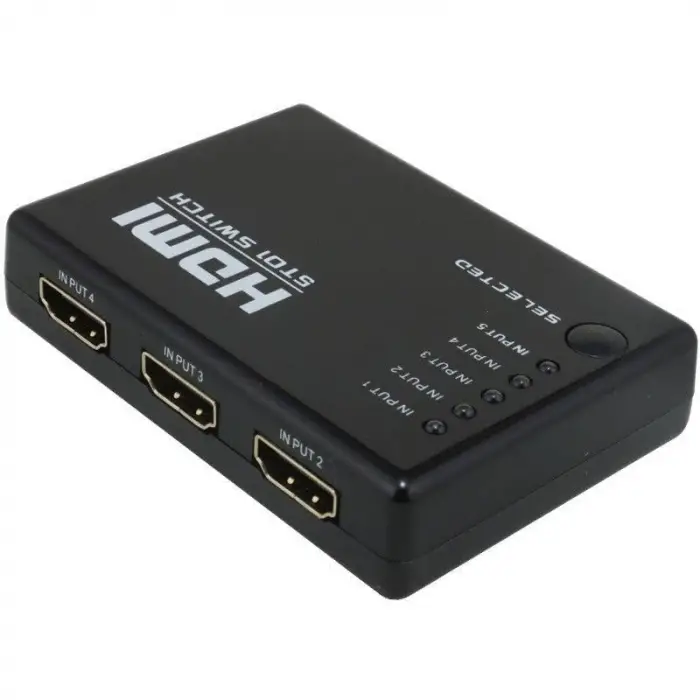 5 IN 1 OUT HDMI SWITCHER * S-LINK SL-HSW55