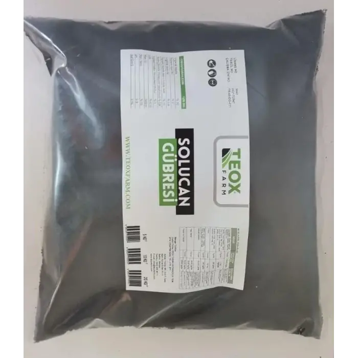 5 KG Torba Katı Solucan Gübresi