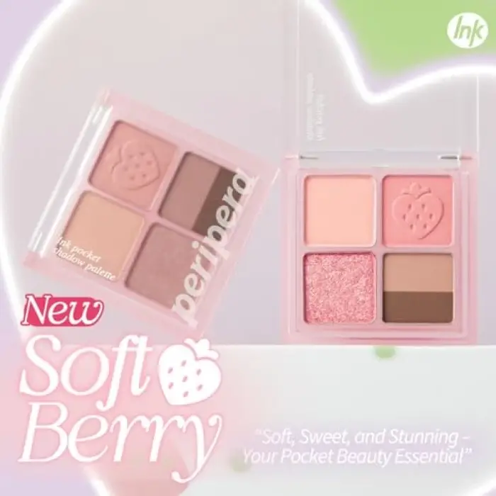 5li Mat ve Işıltılı Far Paleti 07 Spring Strawberries