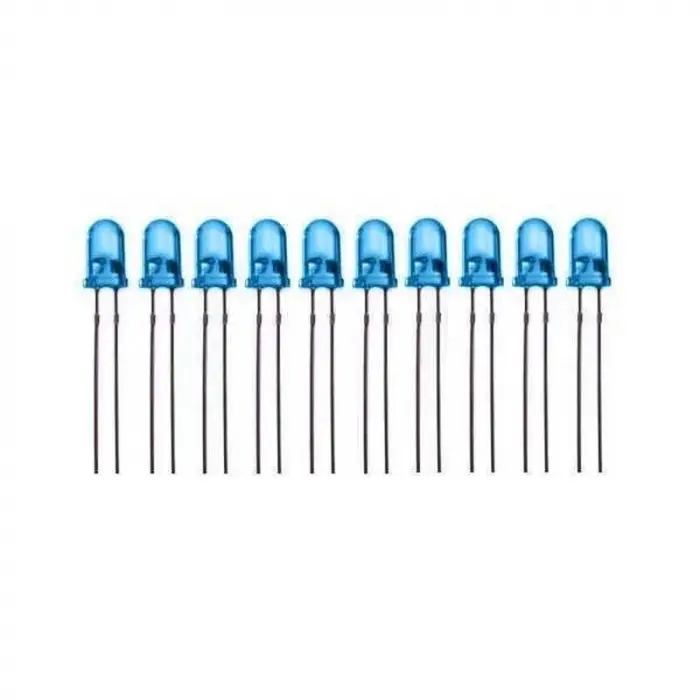 5 mm Mavi LED, 10 Adet