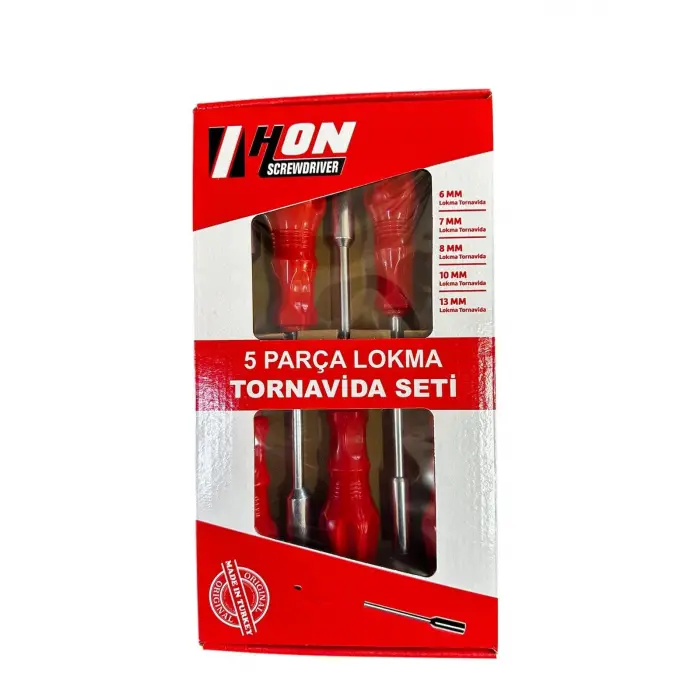 5 Parça Lokma Tornavida Seti