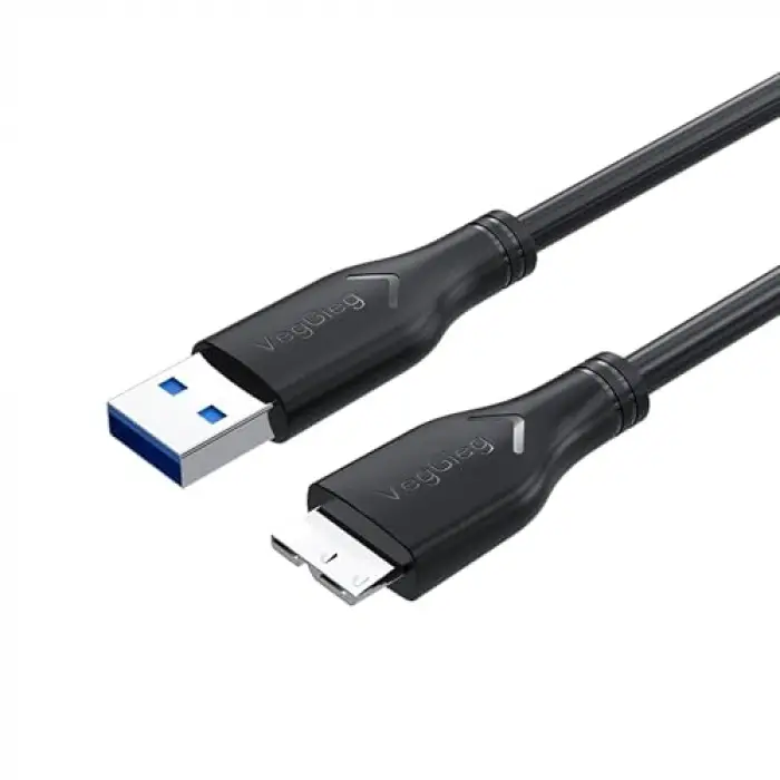 50 cm USB 3.0 Micro-B Hdd Şarj ve Veri Kablosu