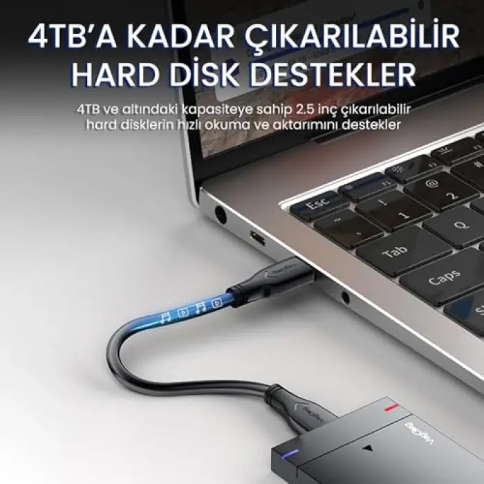 50 cm USB 3.0 Micro-B Hdd Şarj ve Veri Kablosu