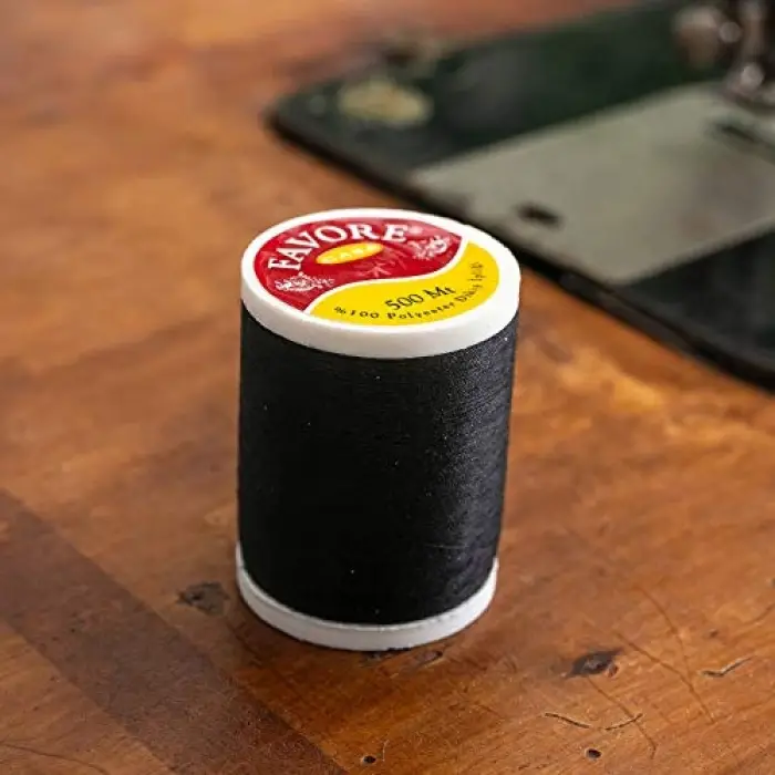 500 Metre Polyester Dikiş İpliği Siyah