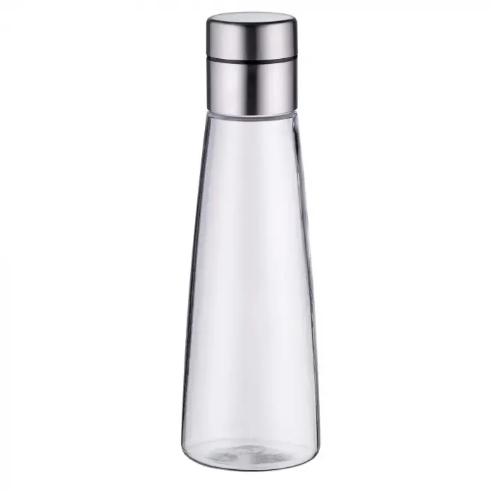 500 ml Cam Yağ ve Sirke Şişesi, Parlak Paslanmaz Çelik