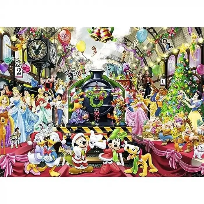 500 Parça Puzzle Wd X Mas Train (147397)