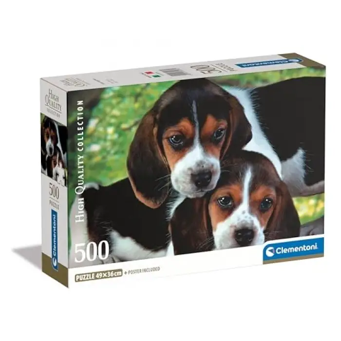 500 Parça Yüksek Kaliteli Koleksiyon Puzzle Close Together (Compact Box)