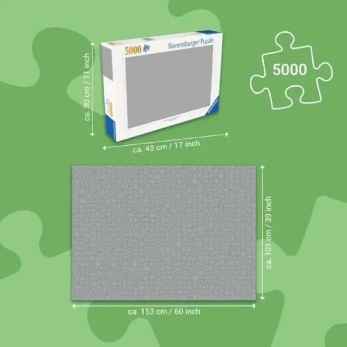 5000p Puzzle Ejderhalar, Yapboz