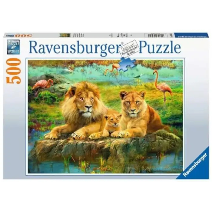 500p Puzzle Aslan Ailesi, Yapboz