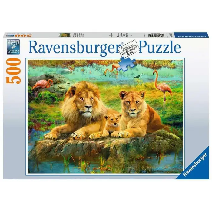 500p Puzzle Aslan Ailesi, Yapboz