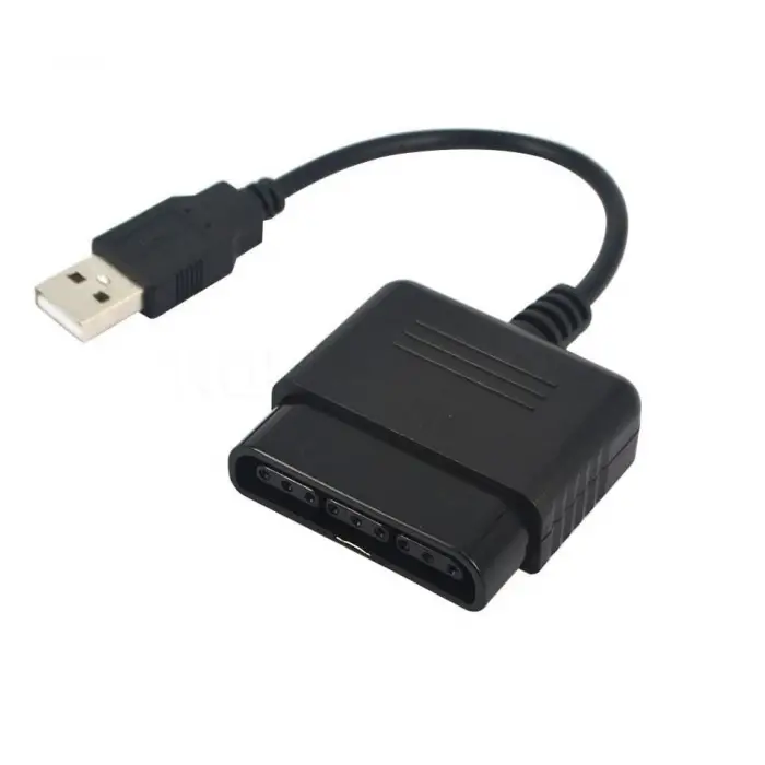 5023 USB - PS2 PC oyun kolu dönüştürücü adaptör