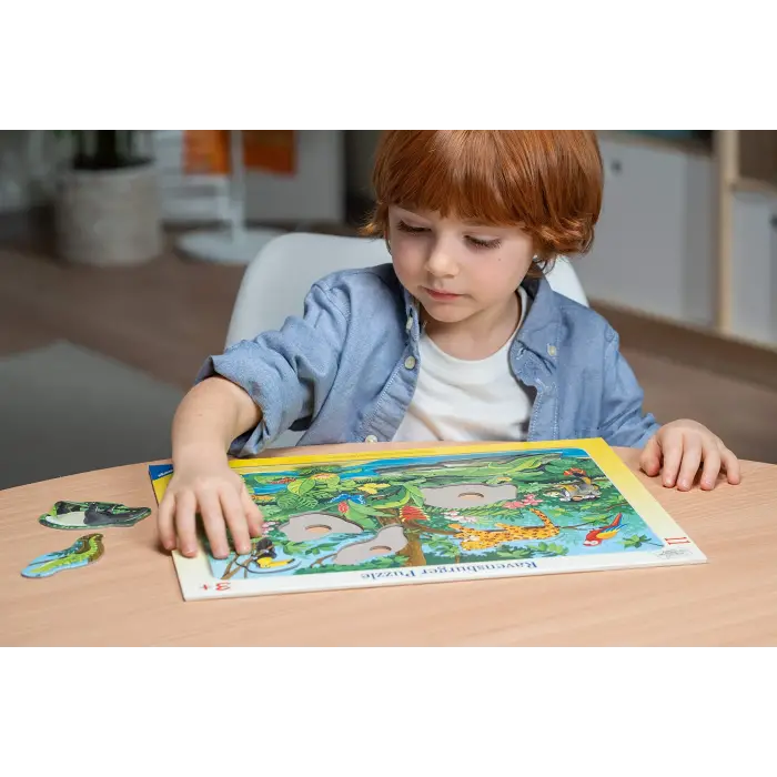 51403 Çer Hayvanlar Puzzle, 11 Parça