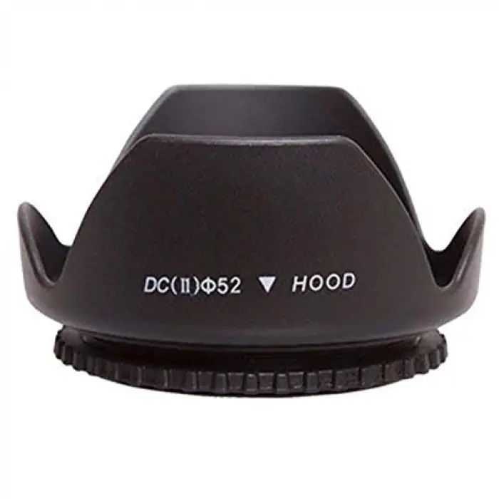 52 mm Vidalı Yaprak Tipi Lens Parasoleyi