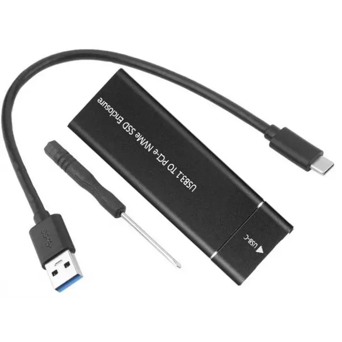 5218 USB 3.1 Type-C Pcı-e Express NVMe Ssd Disk Kutusu