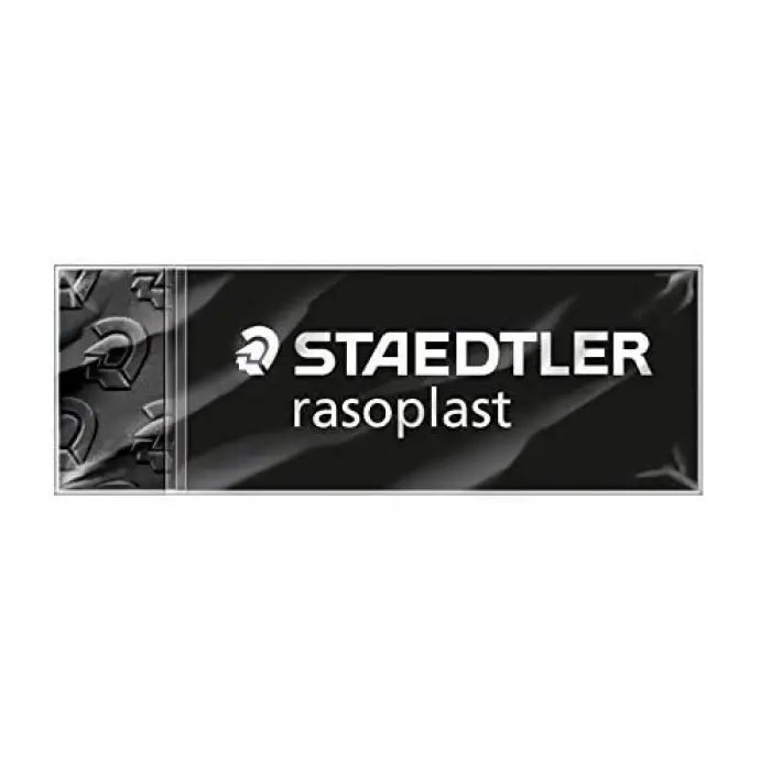 526 B209 Rasoplast Siyah Silgi 65x23x13 mm