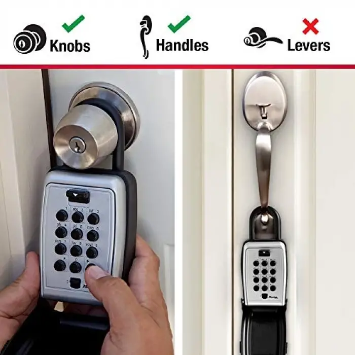 5422D Push Button taşınabilir Key Safe by