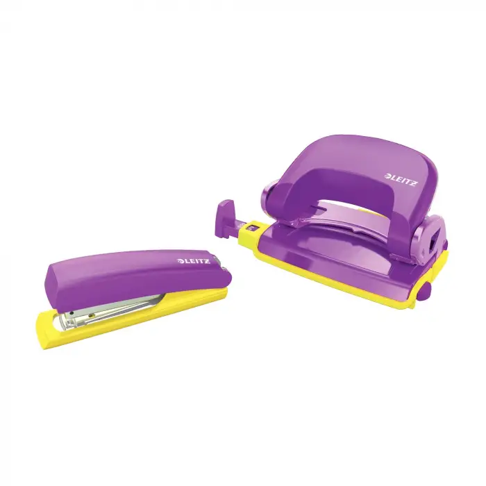 5507 Retro Chic Zımba ve Delgeç Set - Gri-Yeşil