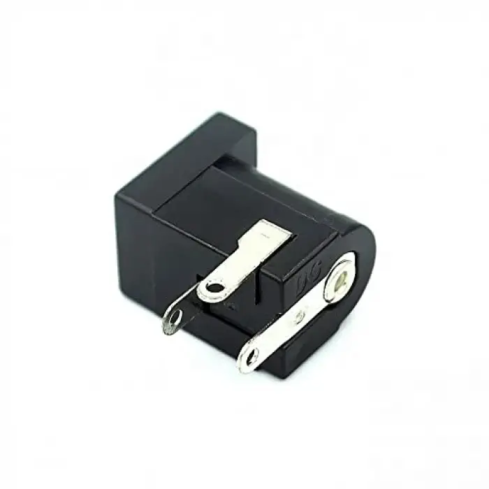 5.5mm x 2.1mm DC Güç Soketi Plastik DC005 Pcb Tip Adaptör