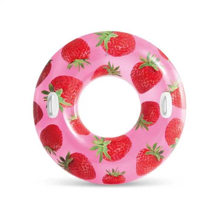 56261 Tutmalı Karpuz Desenli Simit 107 cm