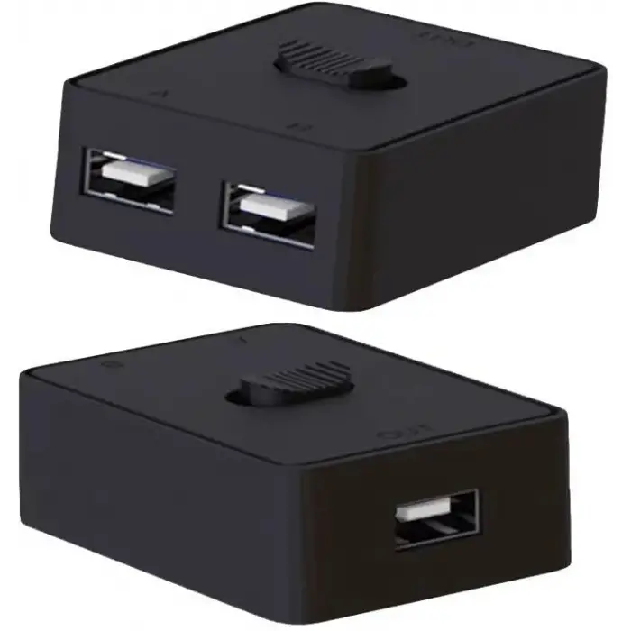5945 Kvm Switch, 2 Port USB 2.0, Bir USB Cihazını İki PCde Kullanma