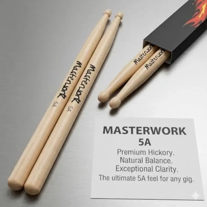 5A Bateri Bageti Premium Hickory