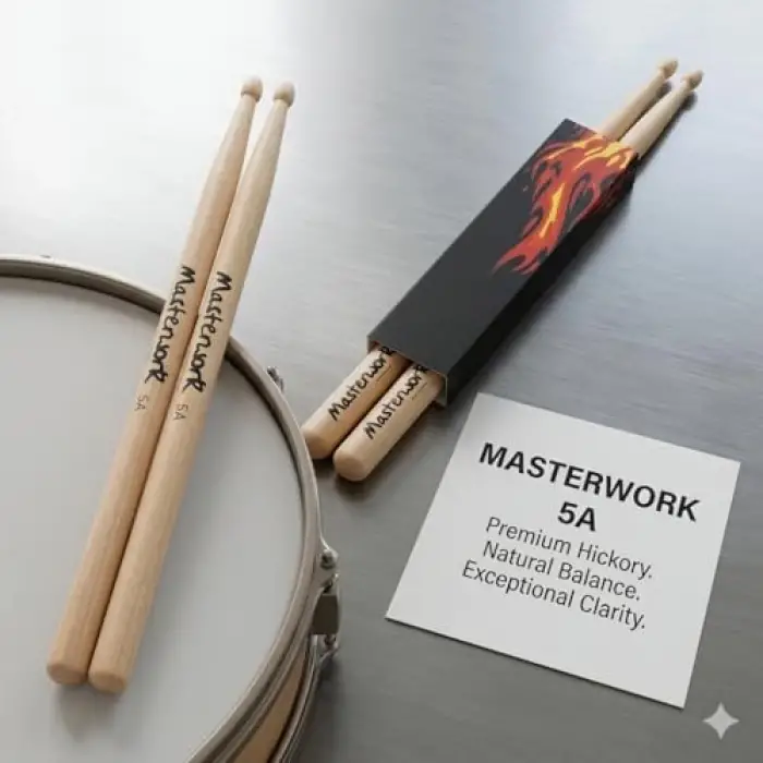 5A Bateri Bageti Premium Hickory