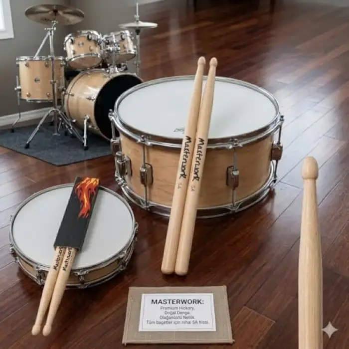 5A Bateri Bageti Premium Hickory