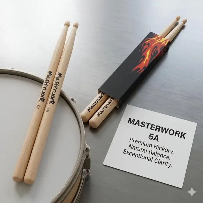 5A Bateri Bageti Premium Hickory