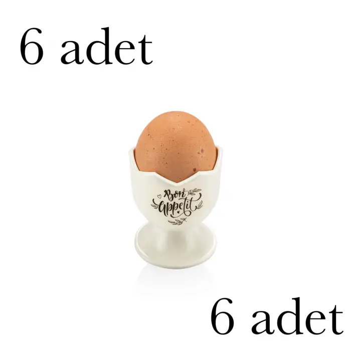 6 Adet Masa ve Sofra Sunumluğu, Yumurta için