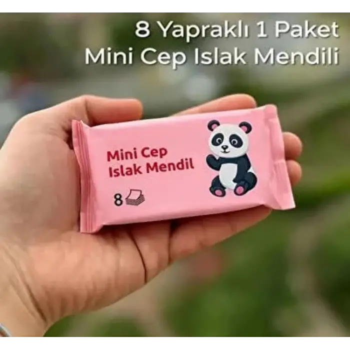 6 Adet Mini Islak Mendil – Cep Boy Hijyen Mendili