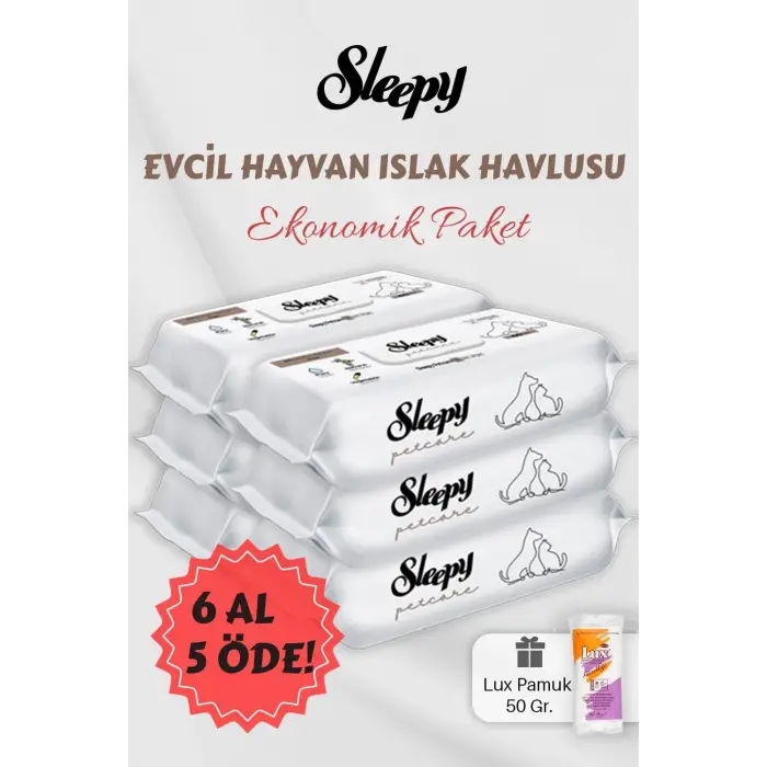 6 AL 5 Öde Evcil Hayvan Mendili
