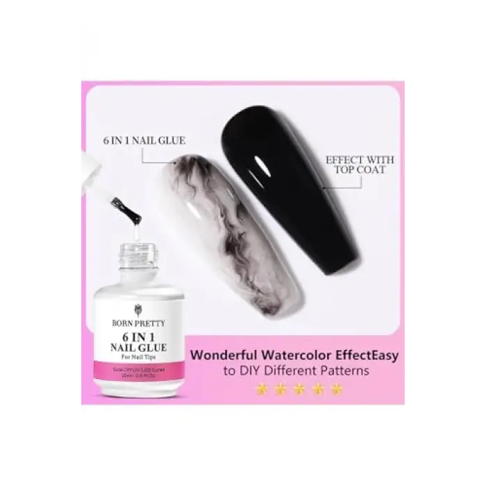 6 In 1 Nail Glue - Jel (55391) 2534