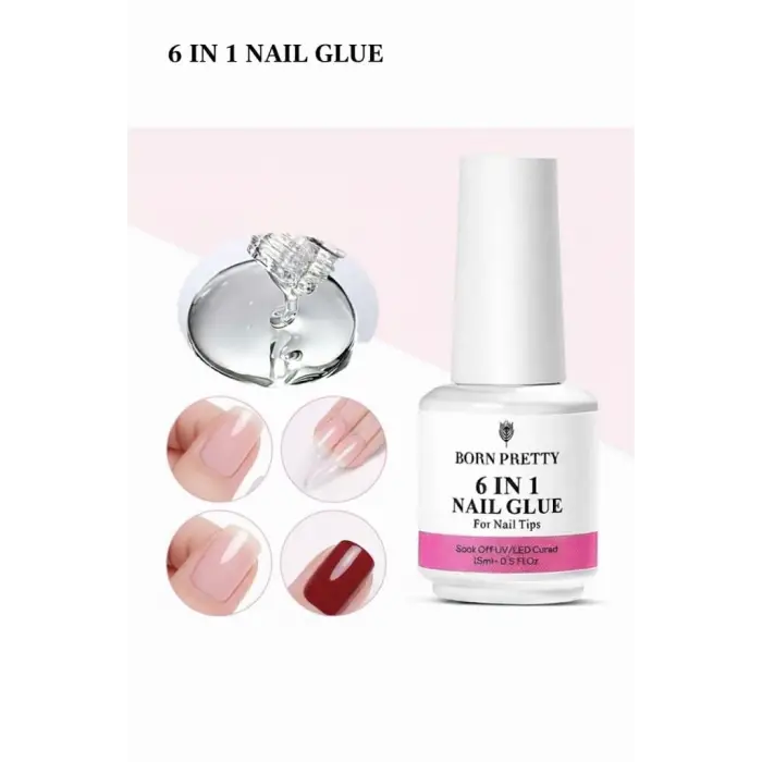 6 In 1 Nail Glue - Jel (55391) 2534