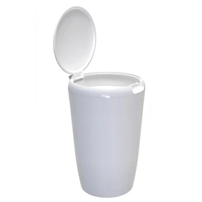 6 L Banyo ve Mutfak Tezgâh Üstü Çöp Kovası, Beyaz