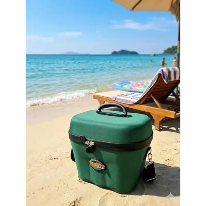 6lı Kutu İçecek Çantası, Yeşil