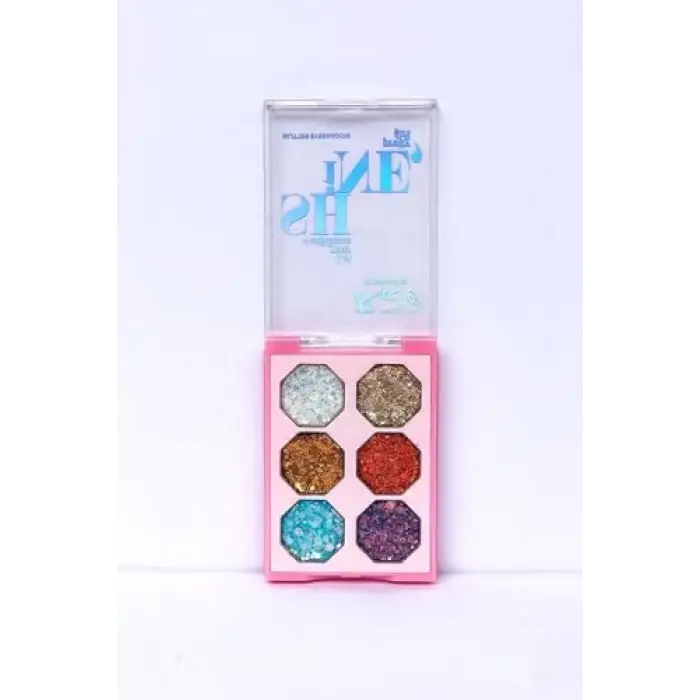 6lı New Glitter Far Paleti