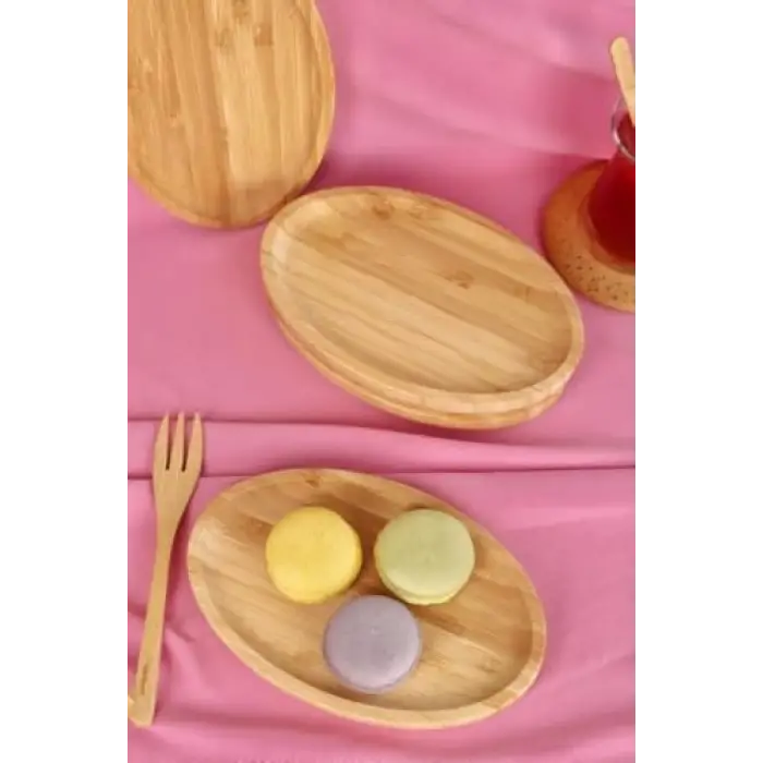 6lı Oval Servis Tabağı Seti – Kahvaltı ve Sunum Tabakları
