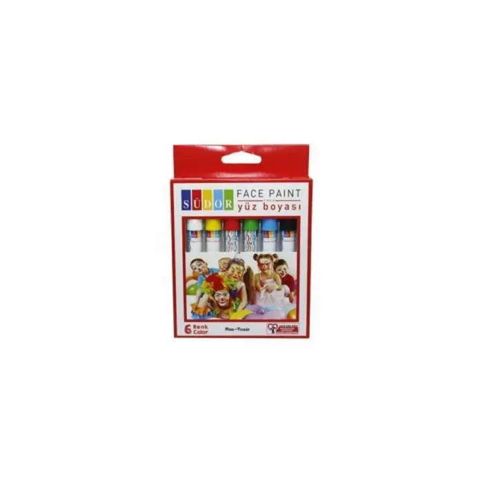 6lı Yüz Boyası