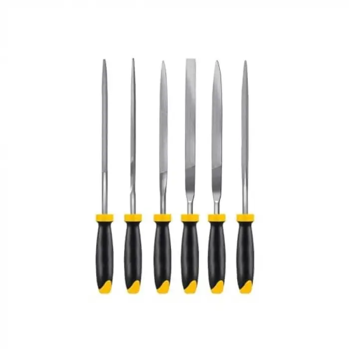 6 Parça Mini Eğe Seti, 4 * 160 Mm, SGS1357