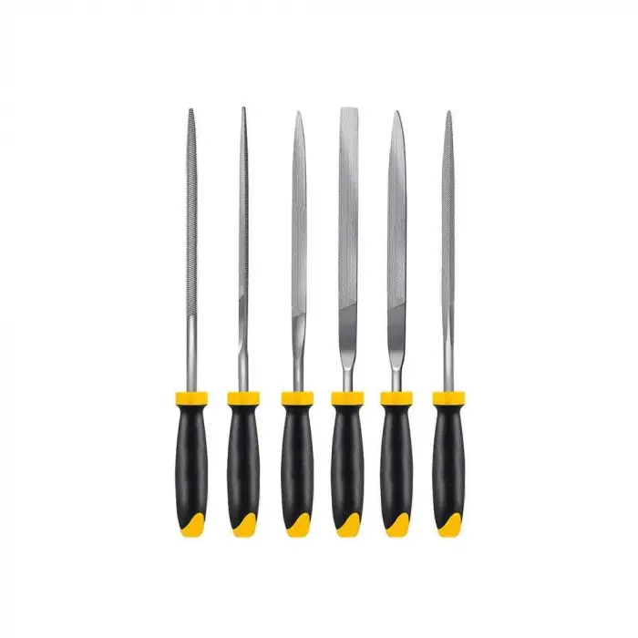 6 Parça Mini Eğe Seti, 4 * 160 Mm, SGS1357