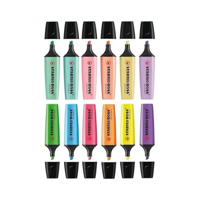6 Pastel 6 Canlı Renk Boss