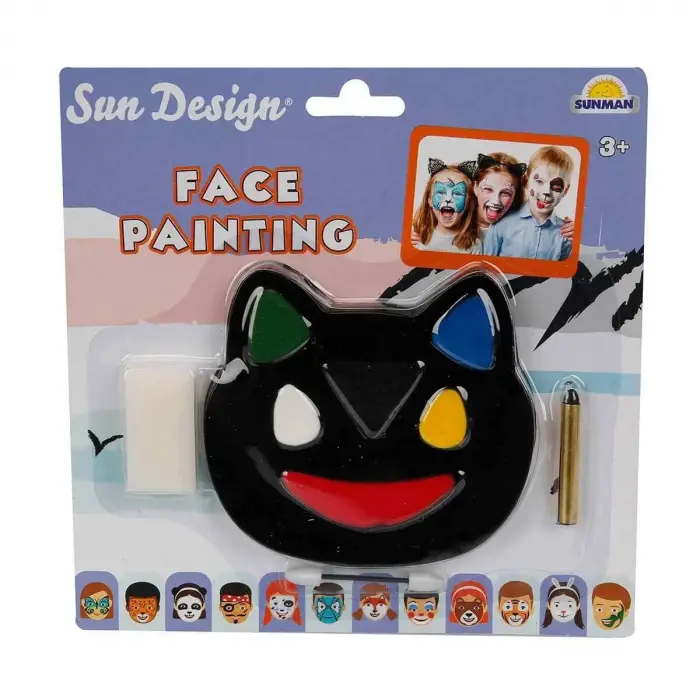 6 Sun Design Yüz Boyası Renk