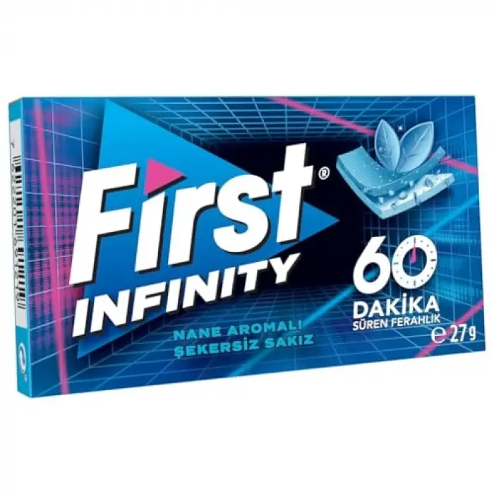 60 Dk Infinity Nane Aromalı Sakız, 27 g