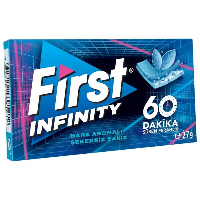60 Dk Infinity Nane Aromalı Sakız, 27 g