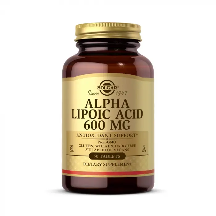 600 mg alfa lipoik asit içeren 50 tablet