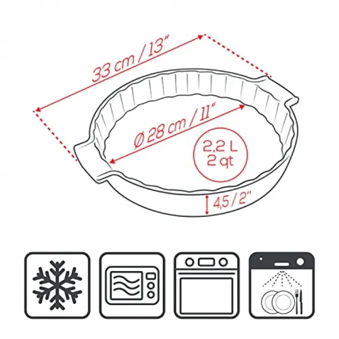 60404 Appolia seramik turta formu, arduvaz grisi
