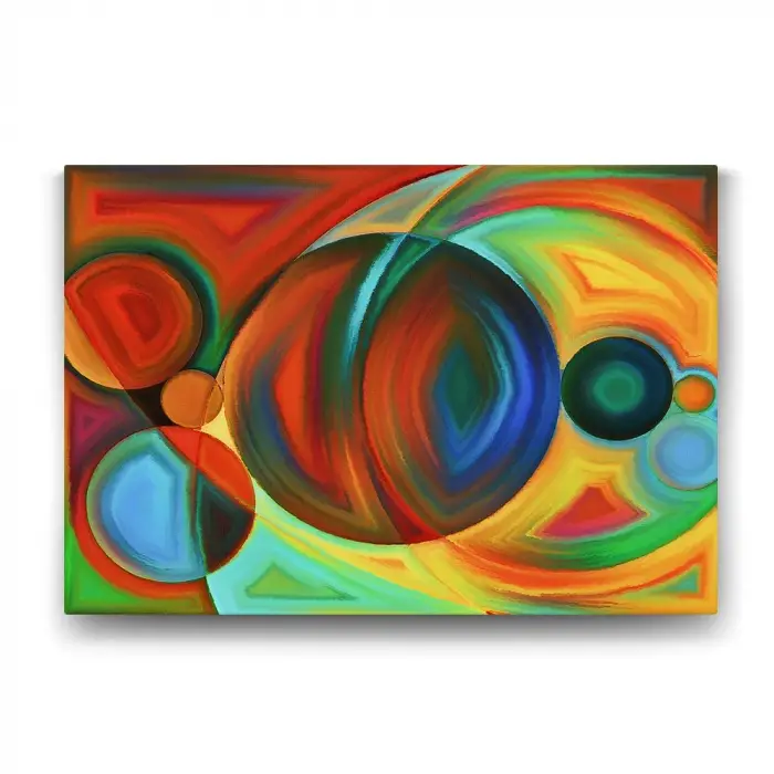 60x40 cm Mercek Duvar Tablosu