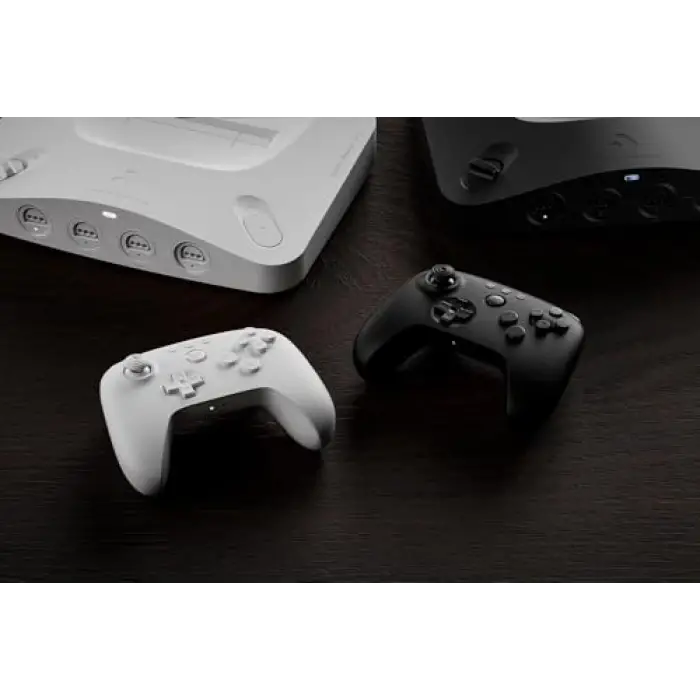 64 Bluetooth Controller for Analogue 3D; Switch, Switch 2, Windows, and Android (Black)